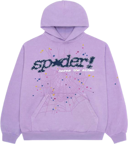 Sp5der Açaí Hoodie ‘Purple’/Lavender
