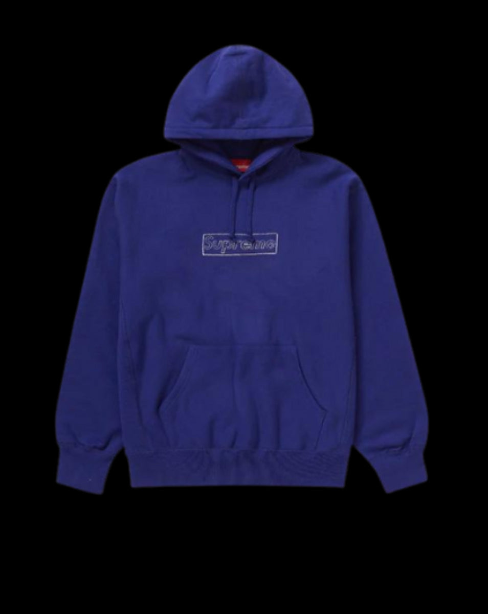 Supreme KAWS Chalk Logo Hooded Sweatshirt – The Vault 312