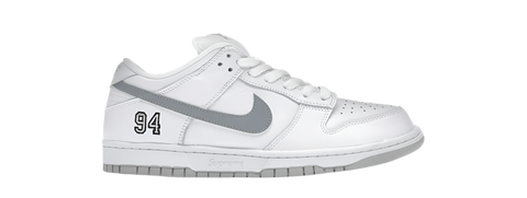Nike x Supreme ‘94’ Dunk White Metallic / Silver