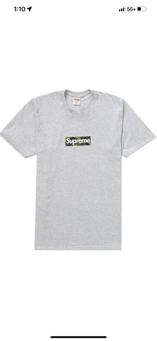 Supreme Box Logo Tee (FW23) “Ash Grey”