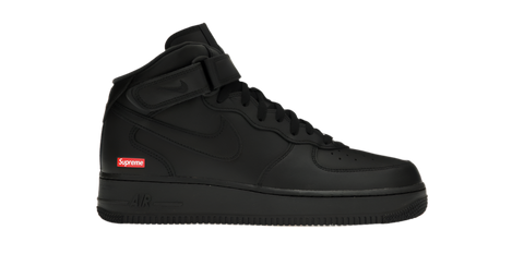 Nike Supreme Air Force 1 Mid Black