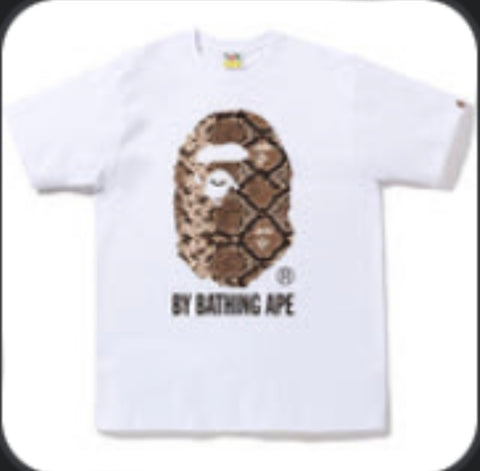 BAPE Snake By Bathing Ape “White & Beige”