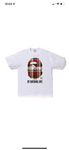 BAPE Check By Bathing Ape Tee “White/Red”