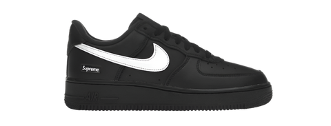 Supreme Black White AF1