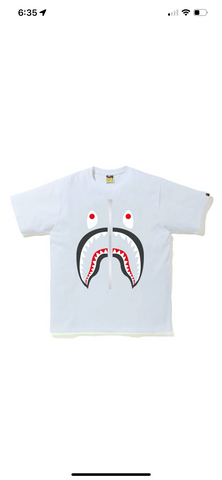 BAPE Shark Tee (FW21) “White”