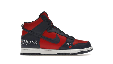 Nike SB Dunk Hi Supreme By Any Means Navy