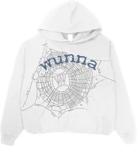 Wunna Sp5der White Hoodie