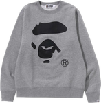 BAPE Happy New Year Classic Crewneck Grey