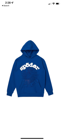 Sp5der OG Blue Hoodie