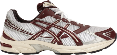 ASICS Gel-1130 White Maroon Banner