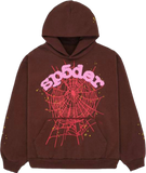 Sp5der Web Hoodie ‘Brown’