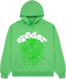 Sp5der Web Hoodie ‘Slime Green’