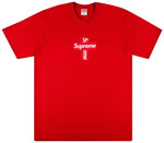 Supreme Cross Box Logo Tee "Red"