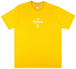 Supreme Cross Box Logo Tee "Yellow"