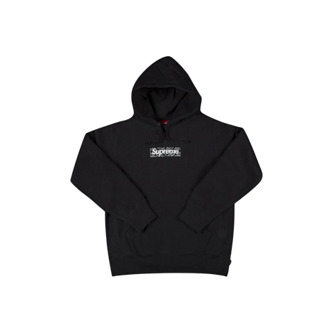 Supreme Bandana Box Logo Hooded Sweatshirt "Black"