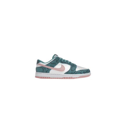 Nike Dunk Low Snakeskin Washed Teal Bleached Coral