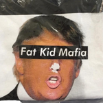 Fat Kid Mafia F*ck Trump Tee Black