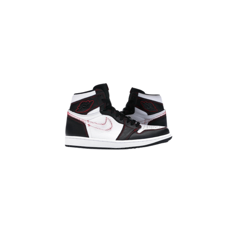 Jordan 1 Retro High Defiant White Black Gym Red