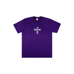 Supreme Cross Box Logo Tee "Purple"