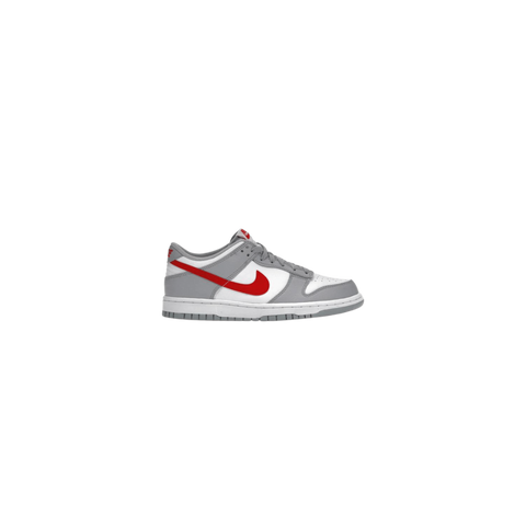 Nike Dunk Low White Red Grey GS