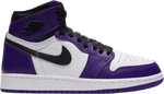 Air Jordan Retro 1 High OG Grade School "Court Purple"